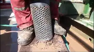 cleaning mud pump discharge screen drilling rig well control well completion drill pipe casing run