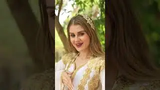 Designer Caftan Hand Embroidered Takchita Gown