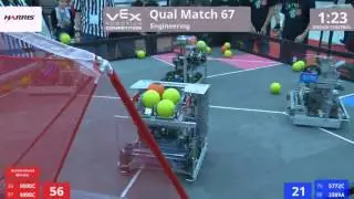 VEX Worlds 2016 - VRC High School - Engineering - Qual 67 (9090C 9898C) 228 vs 93 (5772C 3309A)