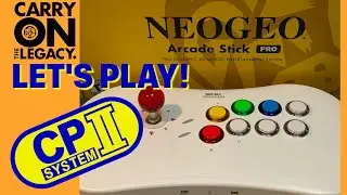 Arcade Stick Pro CPS2 Play Test/ Demo