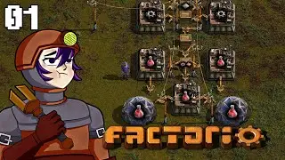 CONHECENDO UNS DOS MELHORES JOGOS DE FABRICA j&aacute; criado! - FACTORIO #01 - Gameplay em Portugu&ecirc;s PT-BR
