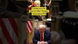 Trump says he 'doesn't like' Australian ambassador Kevin Rudd
