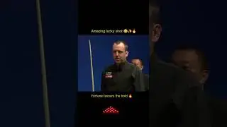 Mark Williams was lucky enough 😂⚡💀 #shorts #snooker #markwilliams #pool  #snookergems #shortsfeed