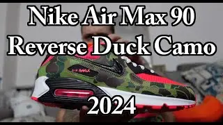 Nike Air Max 90 Reverse Duck Camo 2024, Review Size Guide And On Feet. A Bit Too Pink?