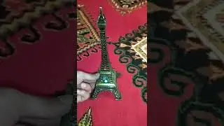 awesome Eiffel tower toy with light. Paris gift