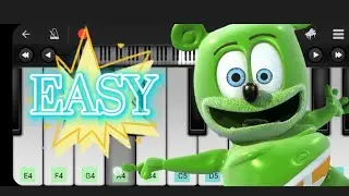 HOW TO PLAY - The Gummy Bear Song | perfect piano tutorial