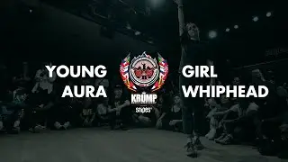 Young Aura vs Girl Whiphead | Female Preselection Round | EBS Krump 2019