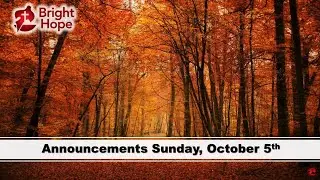 5OCT Announcements 449