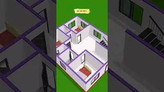 &diams;️30*36 House plan 3d 🏠🥀🥀