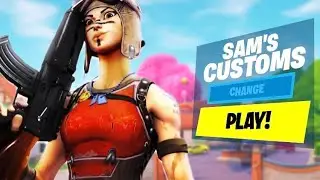 🔴FORTNITE CUSTOMS LIVE PLAYING WITH VEIWERS - NAE