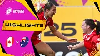 Canadian domination in Bristol 😱 | Canada v Australia | Rugby World Cup 2025 | Highlights