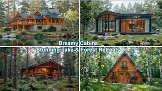Dreamy Cabins in Nature | Log Homes, Lakehouses & Forest Retreats