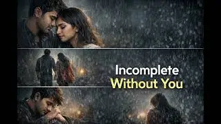 AI lofi song Incomplete Without You | SadRomantic Song |Heart Touching 😘