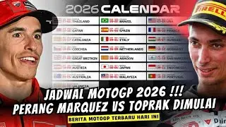 RESMI✅MOTOGP 2026 DIMULAI DI THAILAND‼️JADWAL MOTOGP LENGKAP 2026🔥BERITA MOTOGP HARI INI