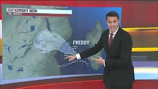 Cyclone Freddy to become longest-lived cyclone on record, from Storm Track 8's Ryan Morse