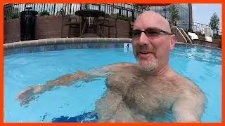 Завтрак, фото отеля, дома в Лафайете, обзор Hooters, время у бассейна — видеоблог Кена №444