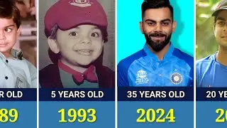 Virat Kohli - Transformation From 1 to 35 YEARS OLD