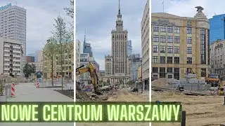 Warszawa / Warsaw Przebudowa ulicy Złotej i Zgoda - Nowe Centrum Warszawy / Reconstruction of Złota