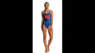 Turbo Team USA Women's Olympic ProRacer Thin Strap Suit | SwimOutlet.com