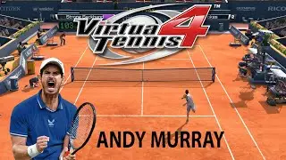 Virtua Tennis 4 - Teknoparrot - Andy Murray 1cc - Very Hard