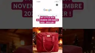 My Little Box Novembre D&eacute;cembre 2025 : Spoiler double box No&euml;l ! #mylittlebox #boxbeaute