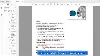 2018 Audi Q7 workshop repair manual PDF