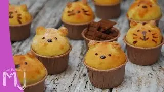 OSITOS DE PAN CON CHOCOLATINAS | Bollitos tiernos y deliciosos