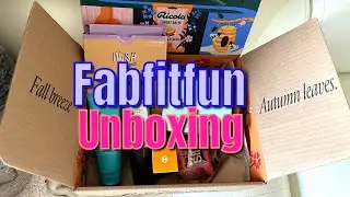 FABFITFUN FALL 2024 UNBOXING & REVIEW🩷🔥SO EXCITED ABOUT THIS BOX! 😮UNSPONSORED REVIEW💋