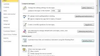 Outlook 2010 Change how the Reading Pane Looks and Works