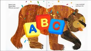 Brown Bear, Brown Bear, What Do You See Aminated? 3 years old | Eric Carle | Colors | Animals