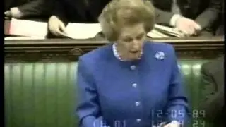 Margaret Thatcher Queen's Speech Debate 1983