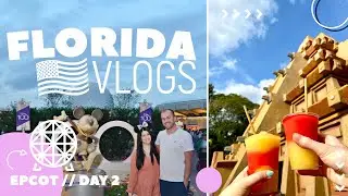 EPCOT | DAY TWO | BIERGARTEN RESTAURANT | FESTIVAL OF THE HOLIDAYS | FLORIDA VLOGS | DECEMBER 2023