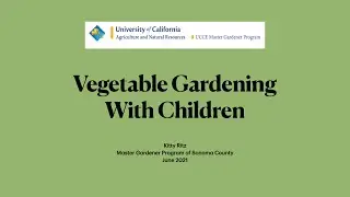 Vegetable Gardening with Children