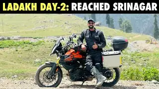 LADAKH RIDE 2024 | Jammu to Srinagar | Reached Kashmir | Ep-2 | SJ VLOGS