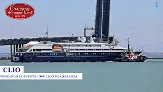 Crucero CLIO cruzando el puente José León de Carranza