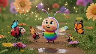Rainbow Bug&rsquo;s Happy Dance | Fun Insect Dance Song for Kids | Nursery Rhymes & Songs for Children