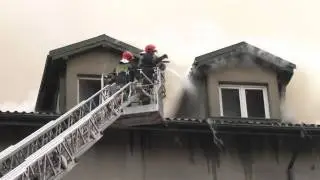 Pożar szkoły w Gorzkowicach 13 listopada 2012