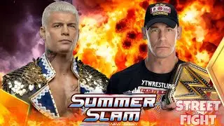 John Cena vs Cody Rhodes Wwe SummerSlam 2025 WWE Undisputed Universal Championship - FULL MATCH 