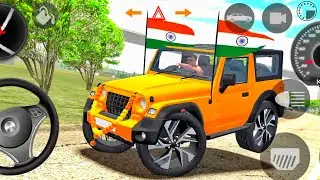 Modified Mahindra Thar😈Games:Indian Orange Thar (Gadi Wala Games) Car Game Android Game - #2026