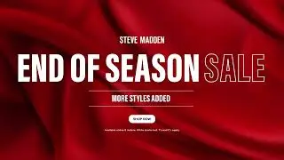 Steve Madden End of Season Sale