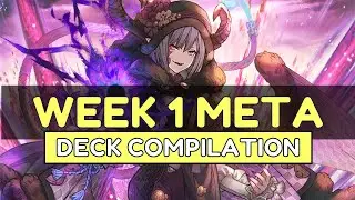 Shadowverse - Early Meta & Deck Compilation | AOA Week 1 Meta