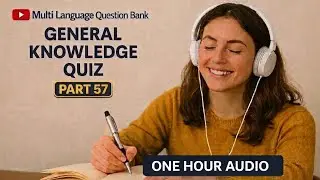 100000+ General Knowledge Questions for Competitive Exams | Part 57 (1 Hour Audio)