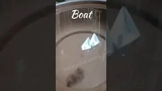How to make boat ⛵ with paper |boat⛵ art। #boat #boatart #creative #ideas #kids #craft #papercraft