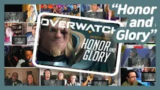 Overwatch Animated Short | &ldquo;Honor and Glory&rdquo; REACTION MASHUP