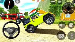 Modified Mahindra Thar Car Games: Indian Cars Gadi Wala Game Android Gameplay 2025