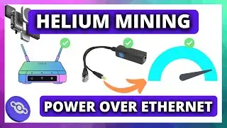 HELIUM | How To Do POWER over ETHERNET ( HNT Mining ) Set-up