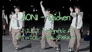 [20240331] DanceTeam AON1 (댄스팀 에이오엔1) - Qichen (첸) ILLIT - Magnetic and 1 more