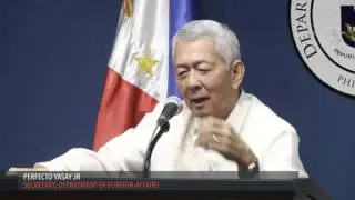Yasay denies ASEAN quote in Agence France-Presse report