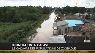 Bénin-Inondation à Calavi: le calvaire de populations de Zogbadjè