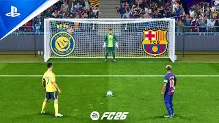 FC 26 | Al Nassr vs FC Barcelona | Ronaldo vs Yamal | Penalty Shootout - PS5